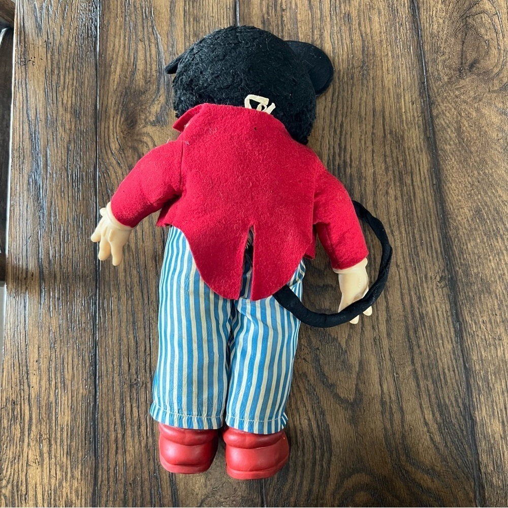 Disney Mickey Mouse Vintage Doll Large “RARE” Rubber, Face, Hands Feet, Large, - Picture 9 of 16